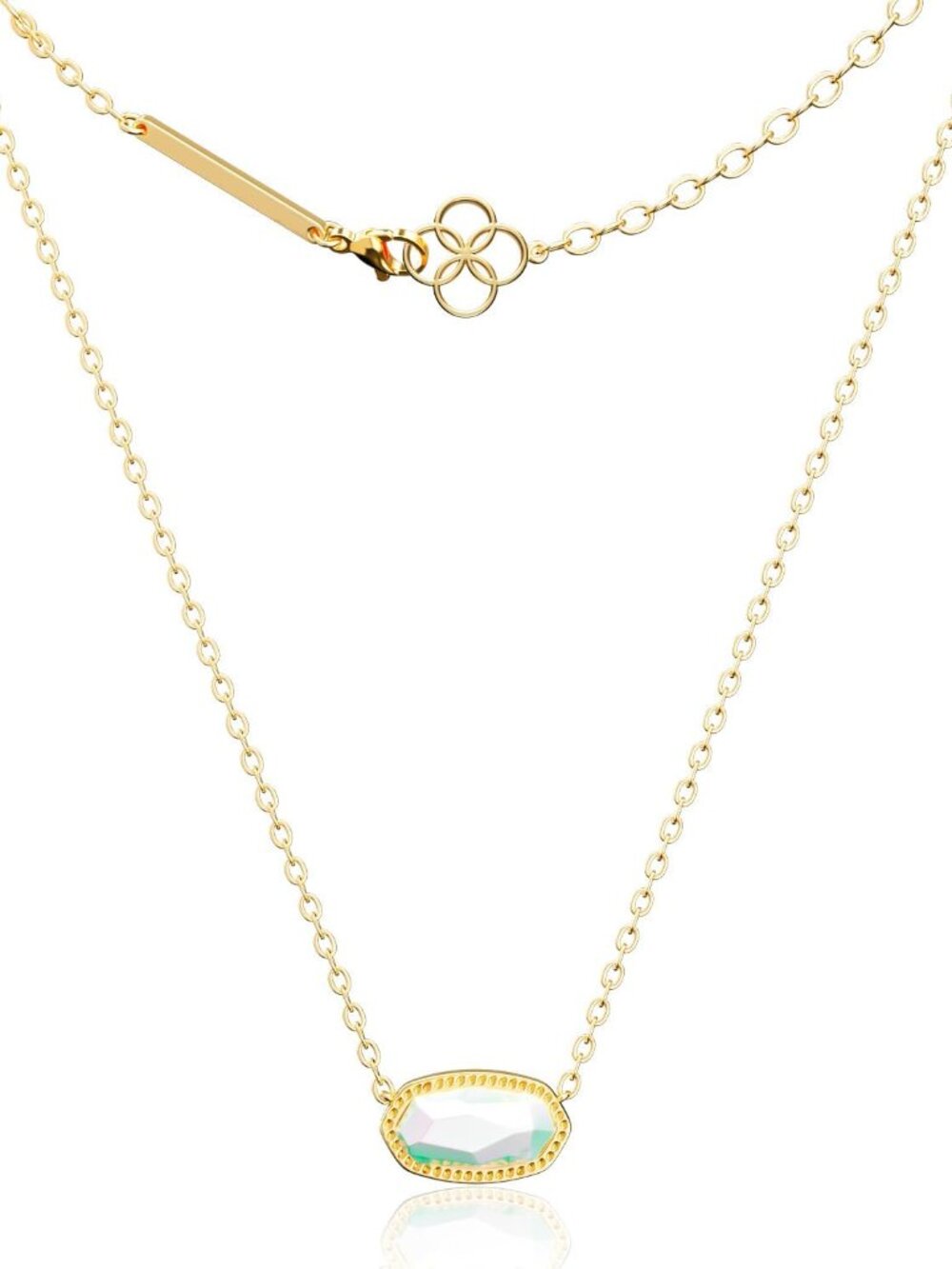 18K Gold Plated Pendant Necklace for Women,Fashion Jewelry,Anniversary Birthday
